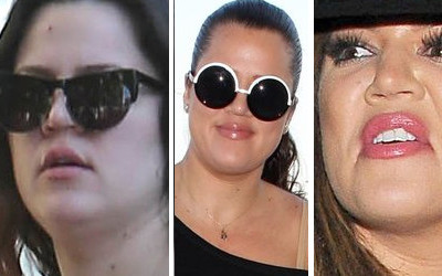 Tak się zmieniała twarz Khloe Kardashian (FOTO)