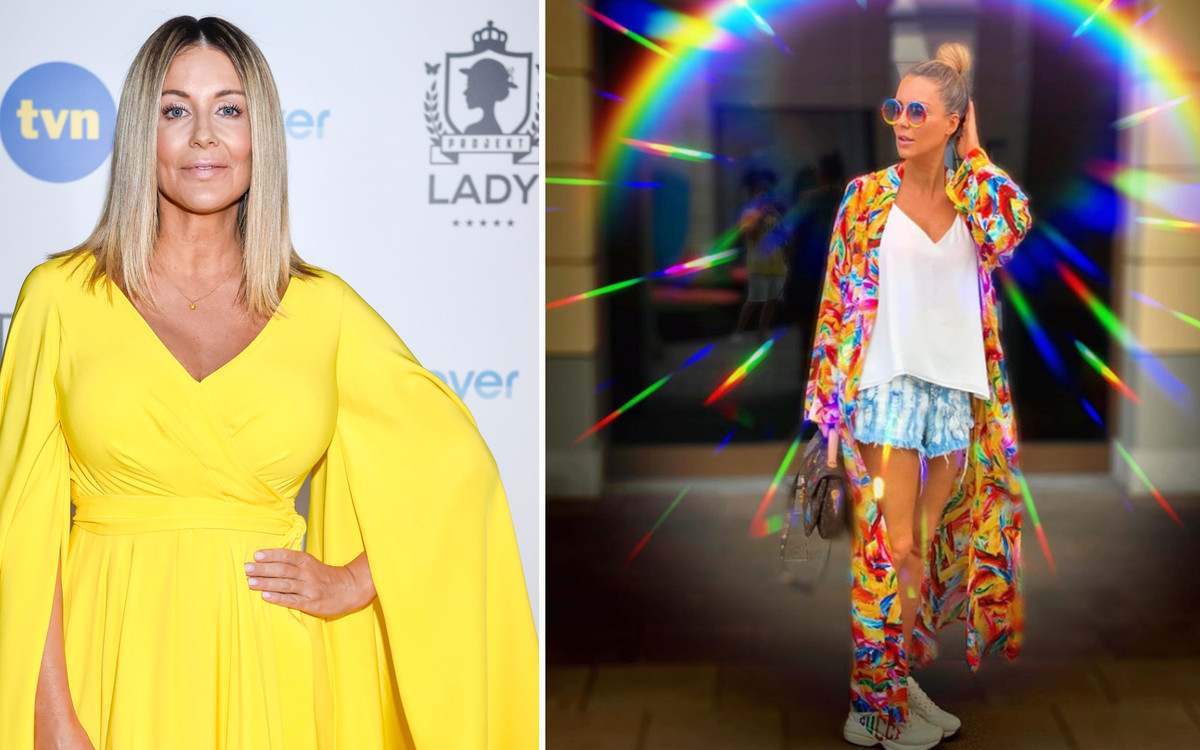 Tęczowa Małgorzata Rozenek wspiera LGBT