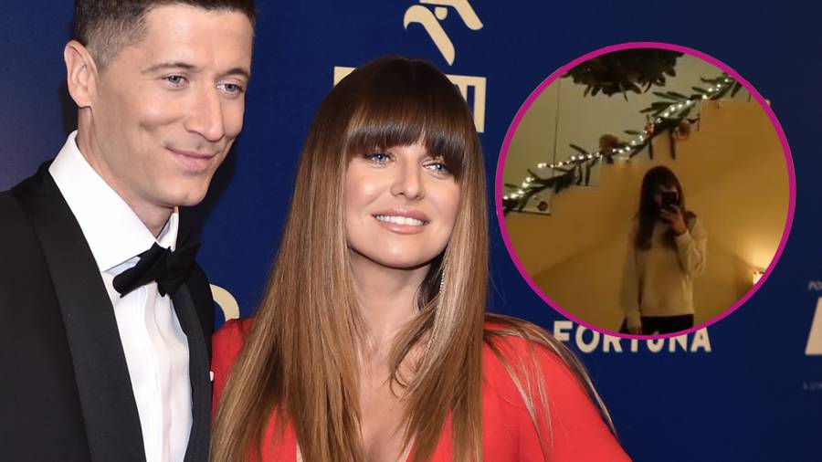 Anna Lewandowska ozdobiła dom na święta
