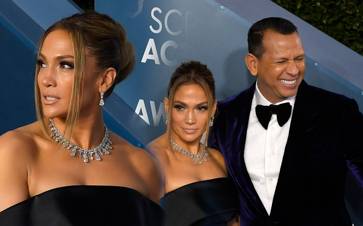 KLASA I SZYK! Jennifer Lopez w długiej kreacji na SAG Awards (ZDJĘCIA)