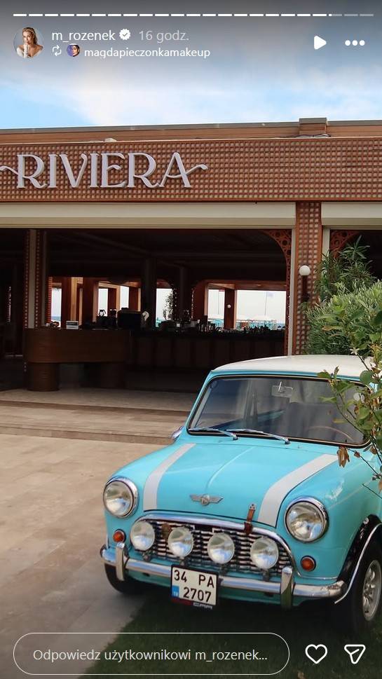 Luksusowa majówka Małgosi Rozenek