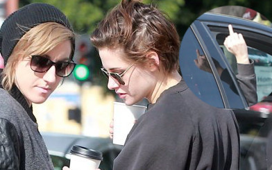 Kristen Stewart nigdy nie nauczy się dobrych manier (FOTO)