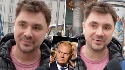 Daniel Martyniuk o Tusku. Spotkali go na ulicy i coś takiego wypalił do kamery