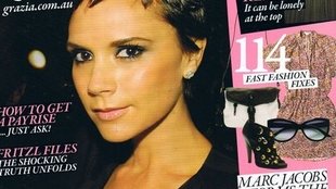 Victoria Beckham uśmiechnięta od ucha do ucha (FOTO)