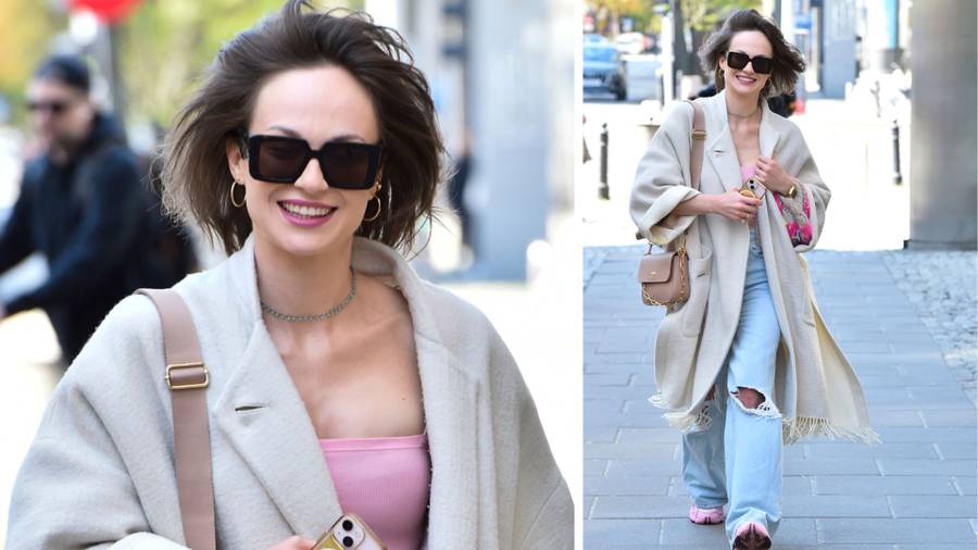 Gwiazdy Dzień Dobry TVN. Majdan znów odbiera Małgorzatę Rozenek z pracy, Maciej Musiał pojawił się z tatą