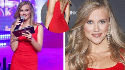 Agnieszka Kaczorowska PROMIENIEJE po rozstaniu! Zachwyciła w krwistoczerwonej kreacji