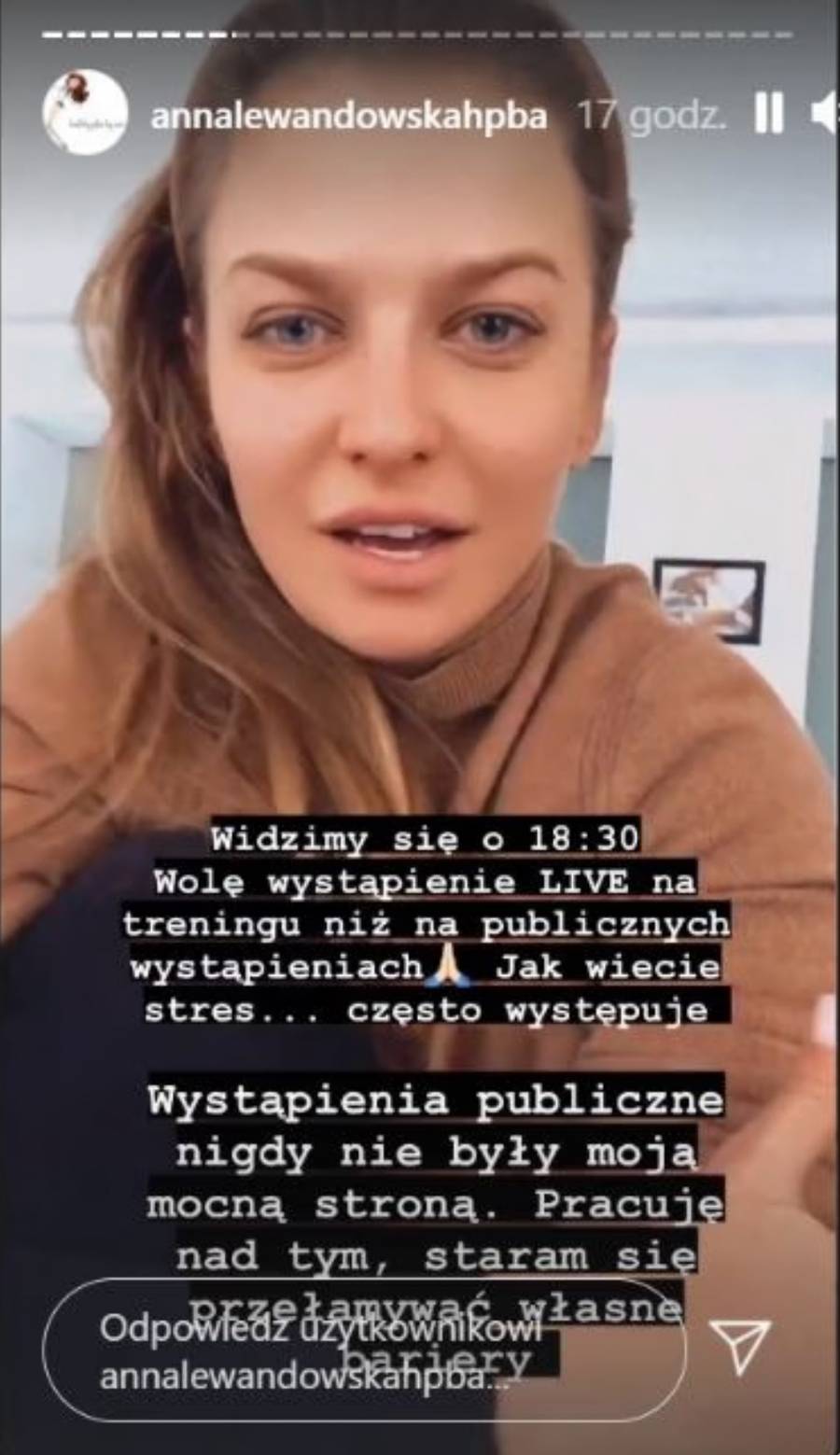 Anna Lewandowska, fot. Instagram
