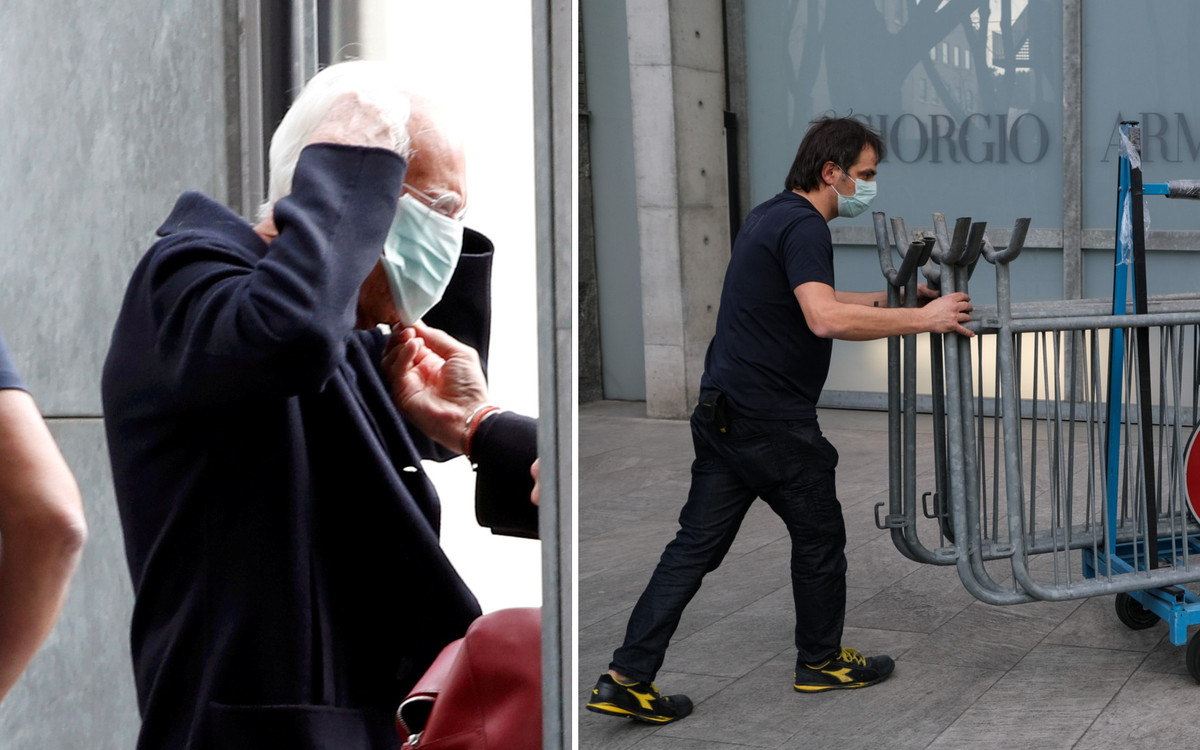 Armani odwołał pokaz, w Mediolanie ludzie wykupują jedzenie – koronawirus jest we Włoszech