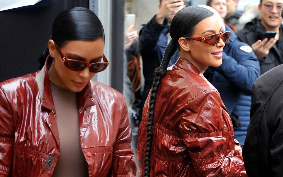 Kim Kardashian zachwycona z wygranej Joe Bidena pozuje z przegranym mężem