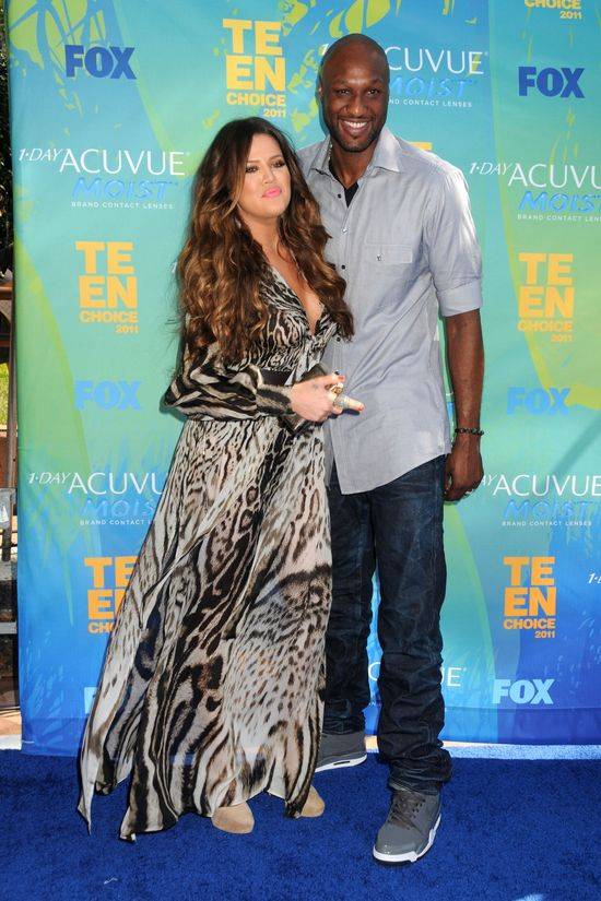 Khloe Kardashian i Lamar Odom RAZEM na salonach