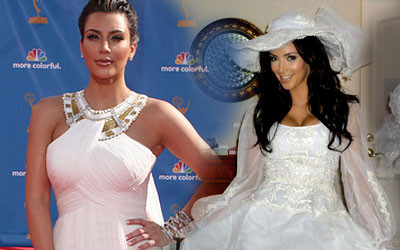 Jaka będzie suknia ślubna Kim Kardashian?