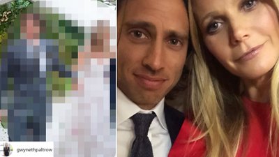 Gwyneth Paltrow pokazała zdjęcie w SUKNI ślubnej! Czy to FIRANKA?