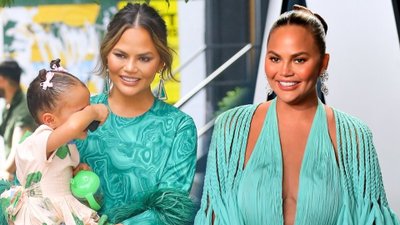 Chrissy Teigen jest w TRZECIEJ ciąży! Pokazała ciążowy brzuszek w teledysku męża