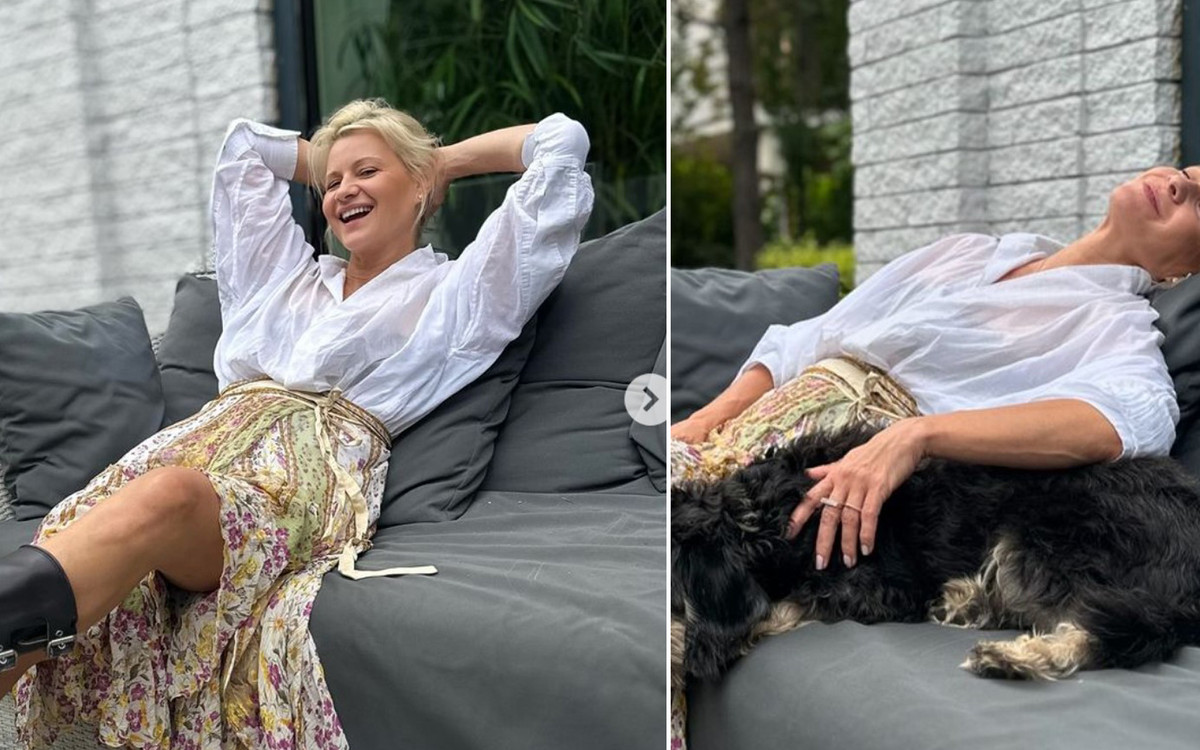 Małgorzata Kożuchowska pochwaliła się cudownym taras. Fani skupili się na butach i się zaczęło… (FOTO)