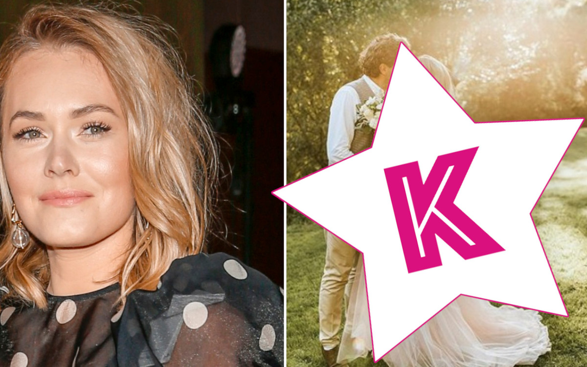 Magdalena Lamparska świętuje czwartą rocznicę ślubu. Zniewalająca suknia