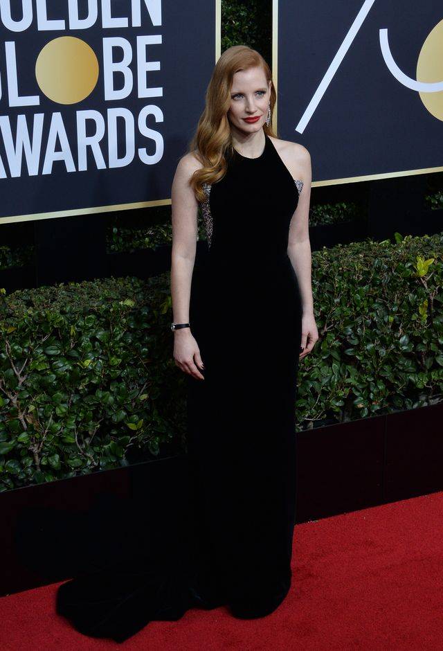 Złote Globy 2018 – gwiazdy w czerni na czerwonym dywanie