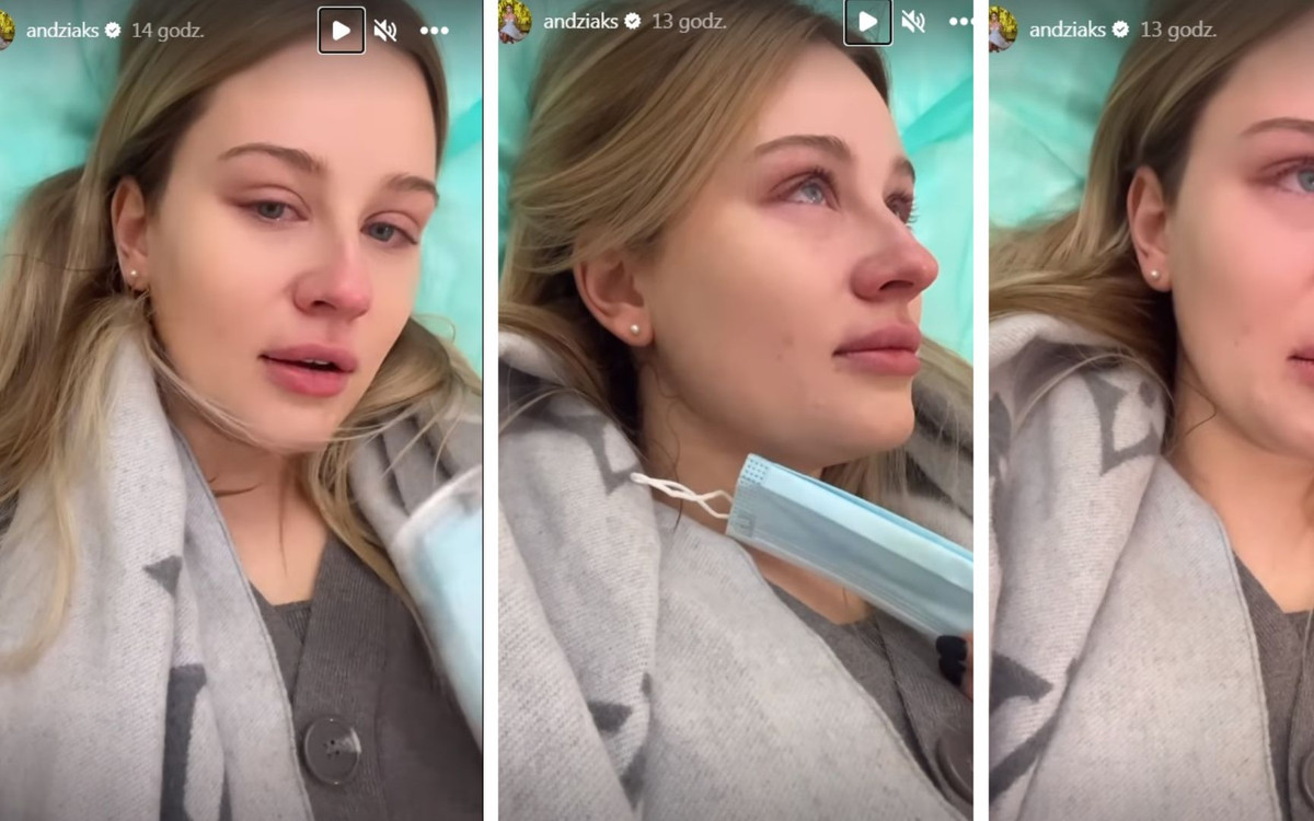 Andziaks trafiła do szpitala! “Boję się, że się nie obudzę”