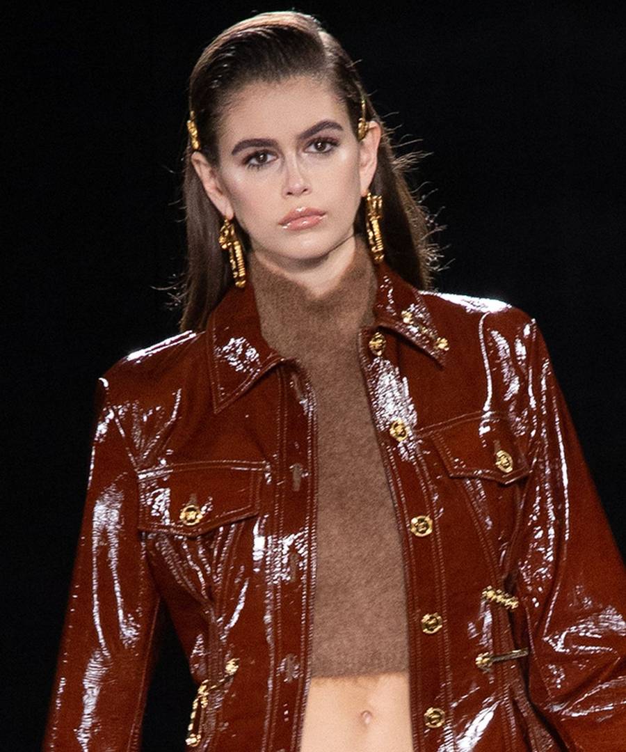 Baldwin, Hadid, Ratajkowski na pokazie VERSACE