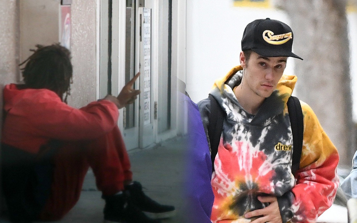 Nie uwierzycie, co zrobił Justin Bieber, kiedy bezdomny poprosił go o pieniądze (ZDJĘCIA)