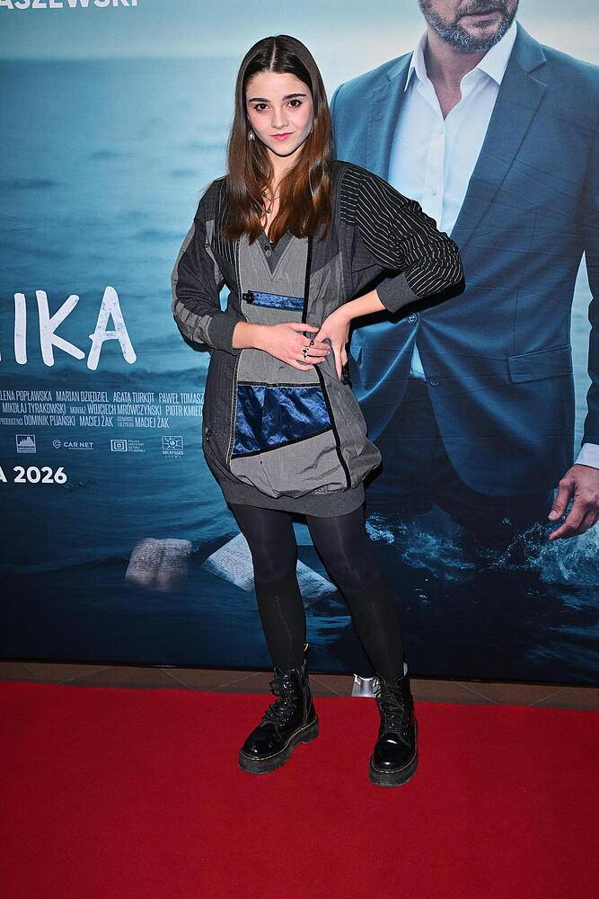 Alicja Wieniawa-Narkiewicz na premierze filmu "Zapiski śmiertelnika", fot. KAPiF