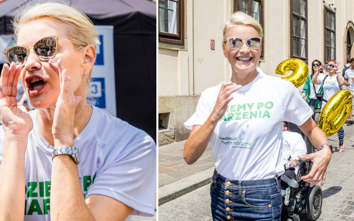 Małgorzata Kożuchowska nawet w jeansach wygląda stylowo! (ZDJĘCIA)