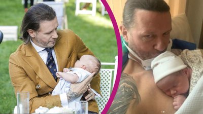 Radosław Majdan pokazał nowe zdjęcia NOWONARODZONEGO Henia. Przy okazji zareklamował perfumy
