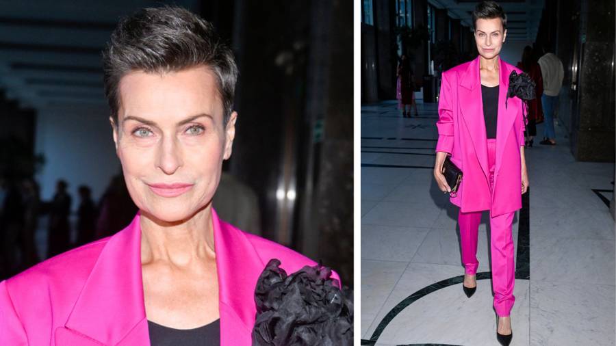 Pokaz mody PerwollxMaciej Zień. Danuta Stenka w odważnym różu, Ola Adamska debiutuje w totalnie krótkich włosach