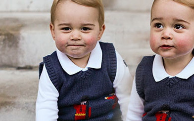 Świąteczne zdjęcia księcia Jerzego (FOTO)