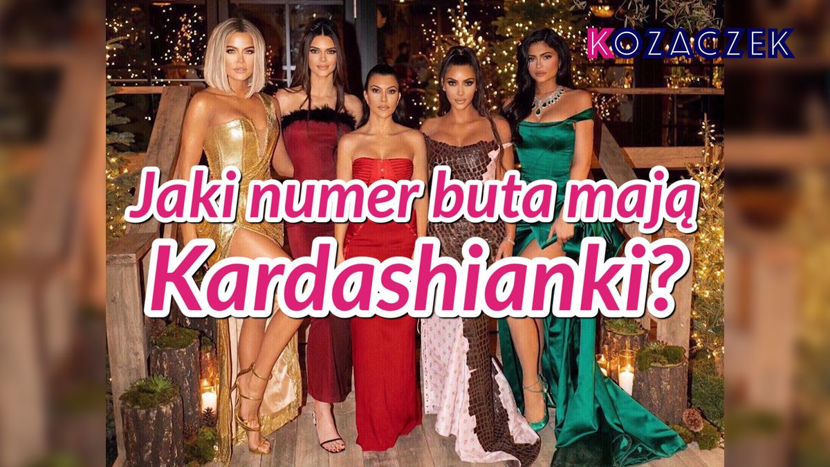 Jaki numer buta mają Kardashianki?