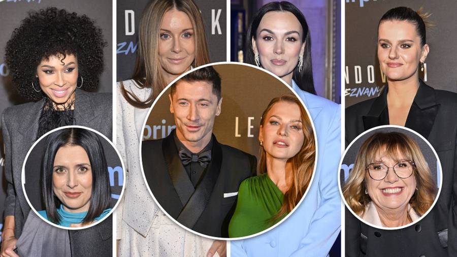 Premiera “Lewandowski nieznany”: Robert Lewandowski z żoną, mamą i siostrą, Zofia Zborowska, Małgorzata Rozenek