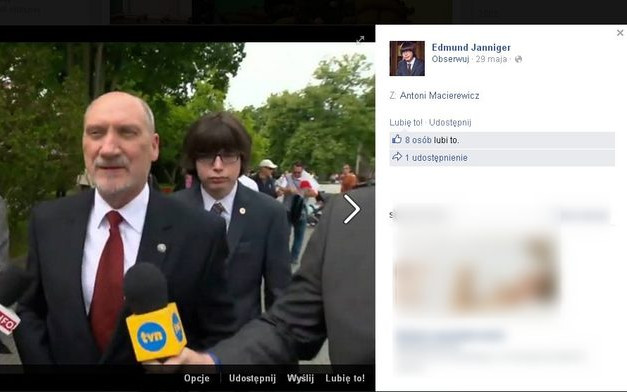 Dlaczego Edmund Janniger nie jest już doradcą Macierewicza?