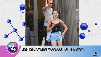 Kara Dudley wykorzystała sytuację i zapozowała do zdjęć