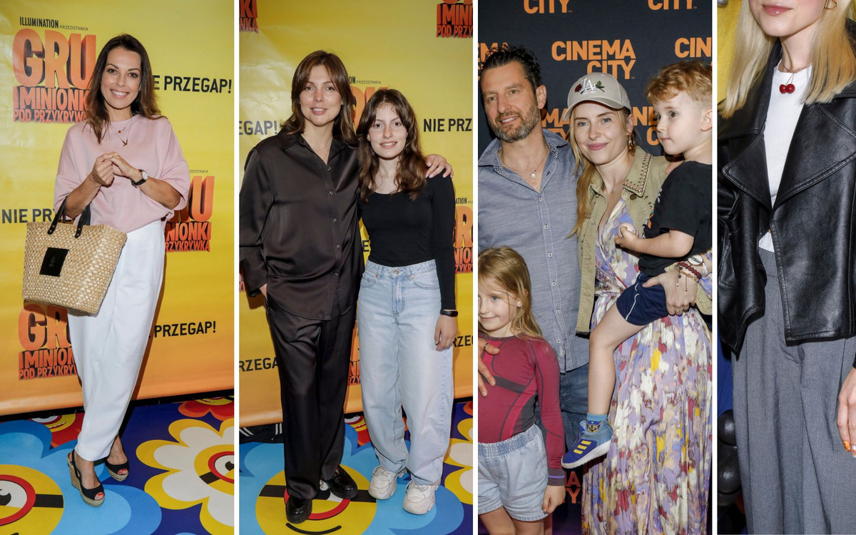 Premiera bajki. Karolina Gorczyca wyjątkowo z córką. Na tej samej imprezie pojawił się jej tata z rodziną