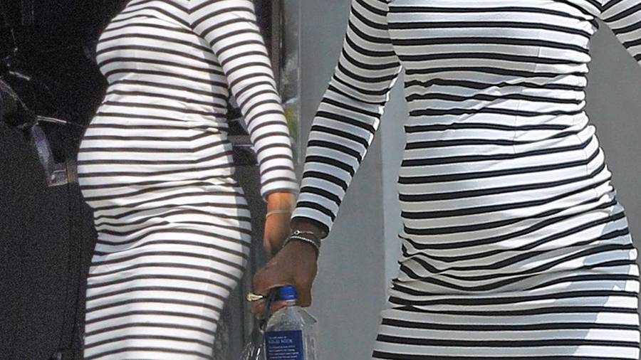 Kelly Rowland z brzuszkiem