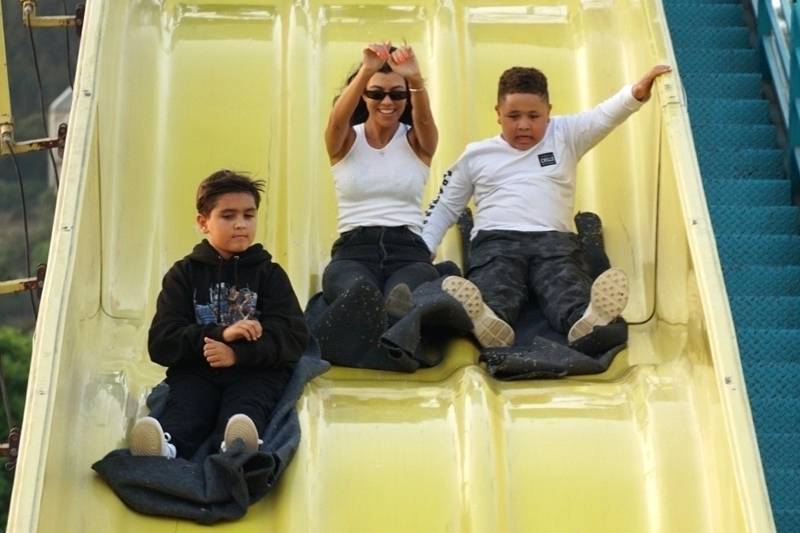 Mimo zmęczenia Kourtney pokazała, że jest IDEALNĄ matką! Mason tego NIE docenił