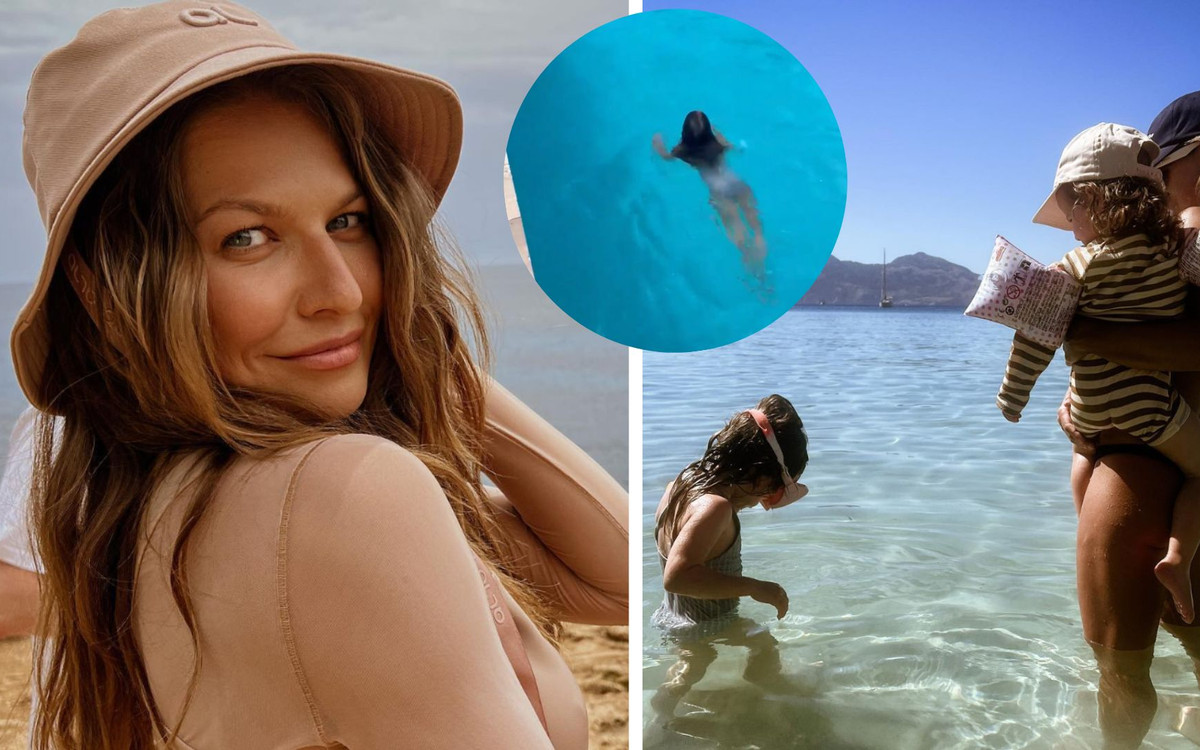 5-letnia Klara Lewandowska wymiata w wodzie! (WIDEO)