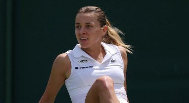 Maja Chwalińska na Wimbledonie/Marko Djurica / Reuters / Forum