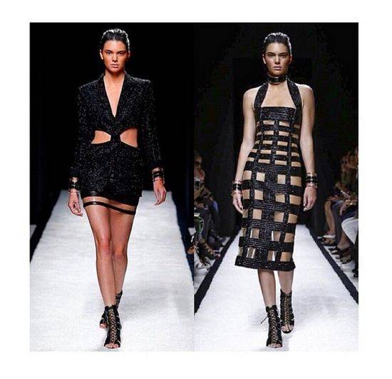 Kendall Jenner na wybiegach