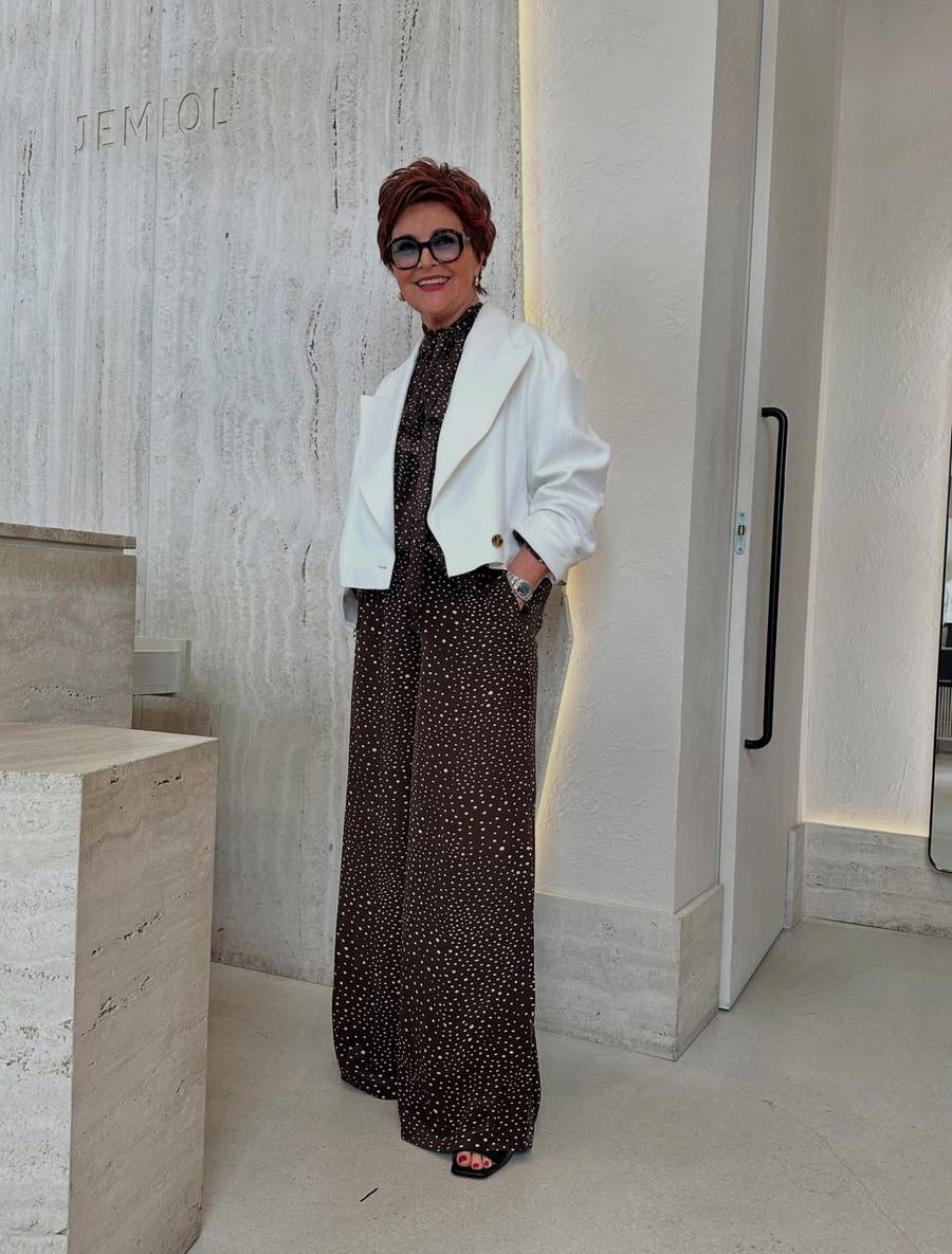 Jolanta Kwaśniewska zaskoczyła stylizacjami, fot. Instagram