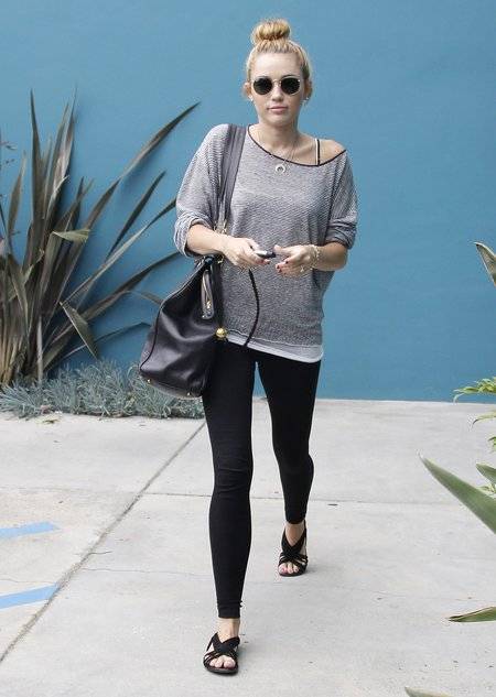 Miley Cyrus coraz chudsza