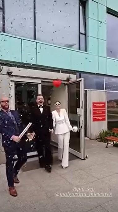 Małgorzata Mielcarek wzięła ślub, fot. Instagram