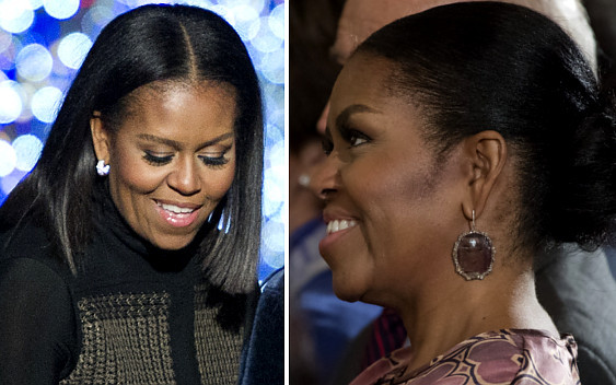 Do sieci wyciekło zdjęcie Michelle Obamy w NATURALNYCH włosach