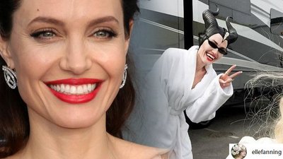 Angelina Jolie na planie Maleficent 2. Mamy pierwsze FOTKI!