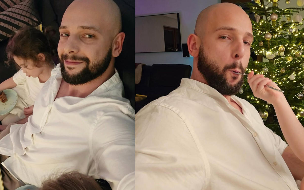 Pierwsze święta Macieja Peli bez Agnieszki Kaczorowskiej. Tancerz pokazał zdjęcia