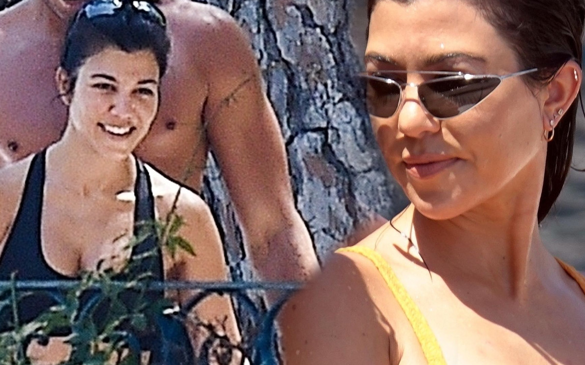 Younes nie mógł przestać CAŁOWAĆ Kourtney! Co za romantyk! (ZDJĘCIA)