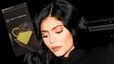 Kylie Jenner na Coachella 2019 – Dzień II. Ze streetowej stylizacji wskoczyła w diamentową sukienkę