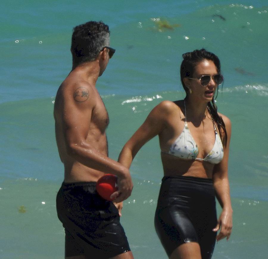 Jessica Alba i Cash Warren