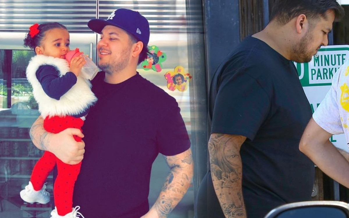 Wiemy, ile już schudł Rob Kardashian. NIESAMOWITA metamorfoza