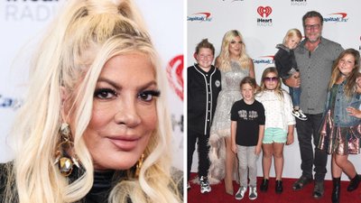 Tori Spelling i jej 5-tka dzieci mieszkają w kamperze