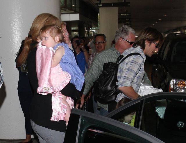 Nicole Kidman z mężem i dziećmi